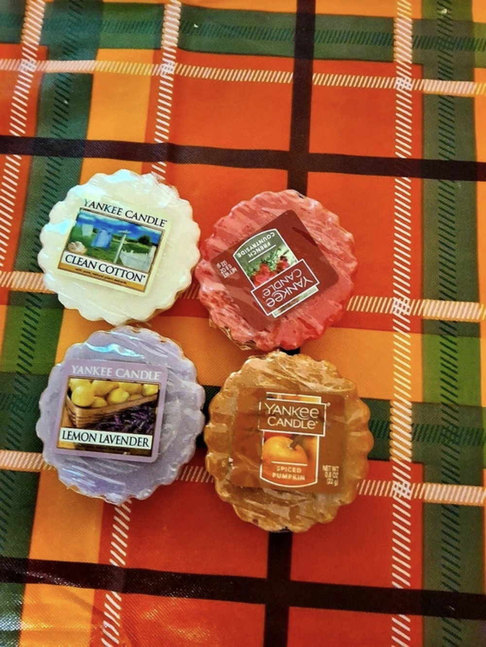 Yankee Candle Wax Potpourri Tarts (Set of 4 Assorted Scents)